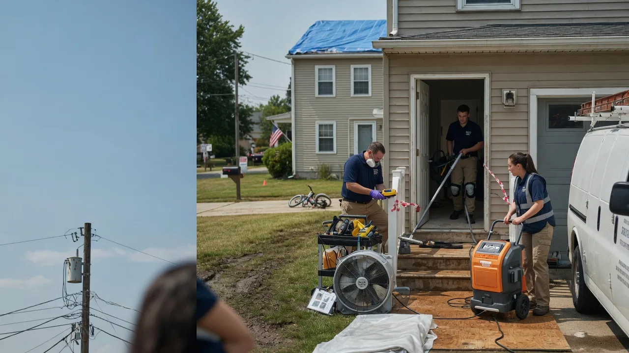 Water Damage Repair in Perrysburg, NY near me
